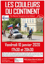 Cliquez pour agrandir Les couleurs du continent