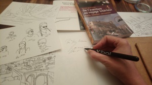 Cliquez pour agrandir Atelier d'écriture « Ecrire au gré des pas Niveau 2