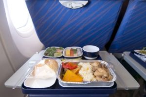 Les plateaux repas en avion