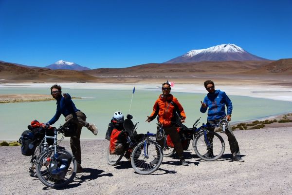 Le monde sur un vélo