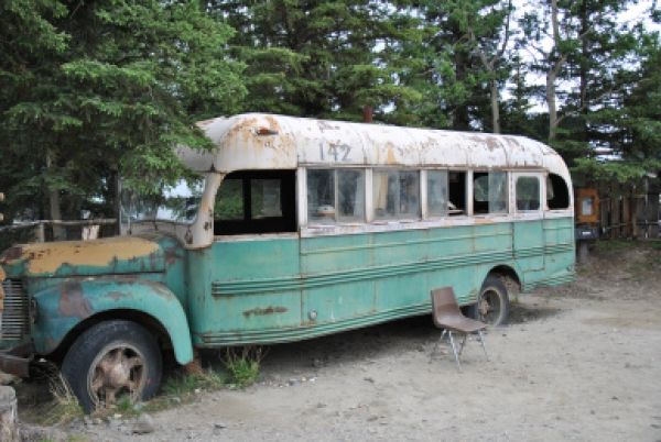 Un bus en Alaska