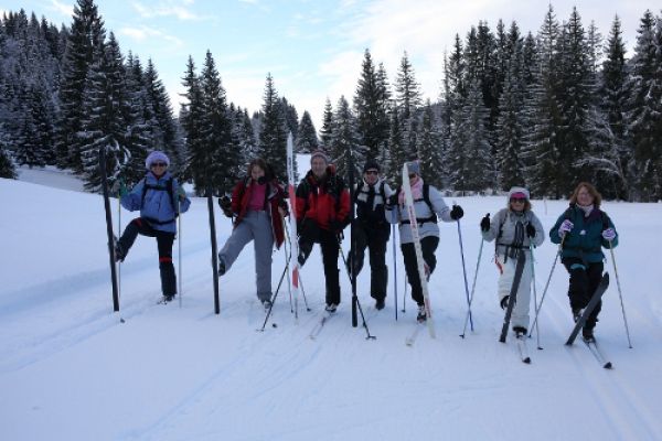 week-end dans les neiges du Haut-Jura du 1er au 3 février 2014