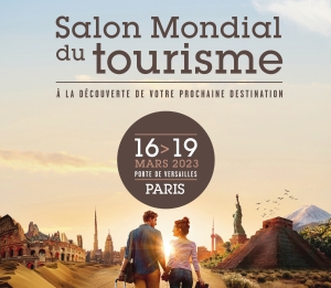 Venez nous rejoindre au Salon Mondial du Tourisme du 16 au 19 mars