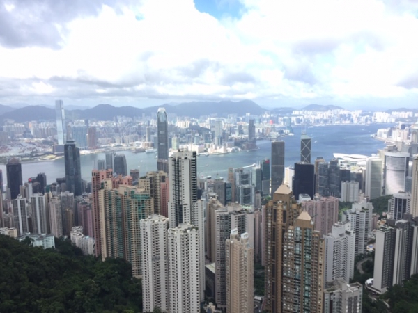 Bonjour de Hong Kong