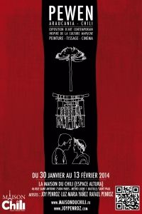 Exposition à la maison du Chili