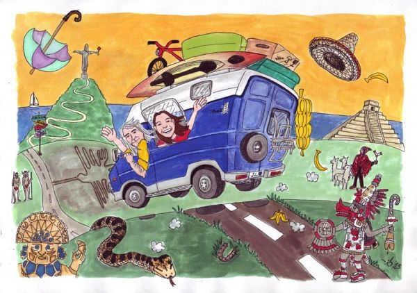 Amérique du sud en camion