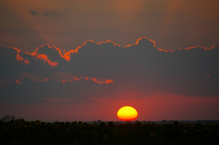 les nuages brulent